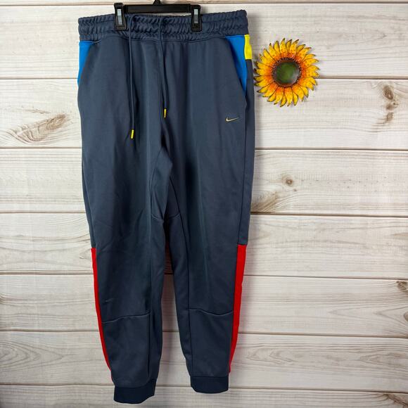 nike‎ men's tribute color block joggers L - Picture 1 of 8
